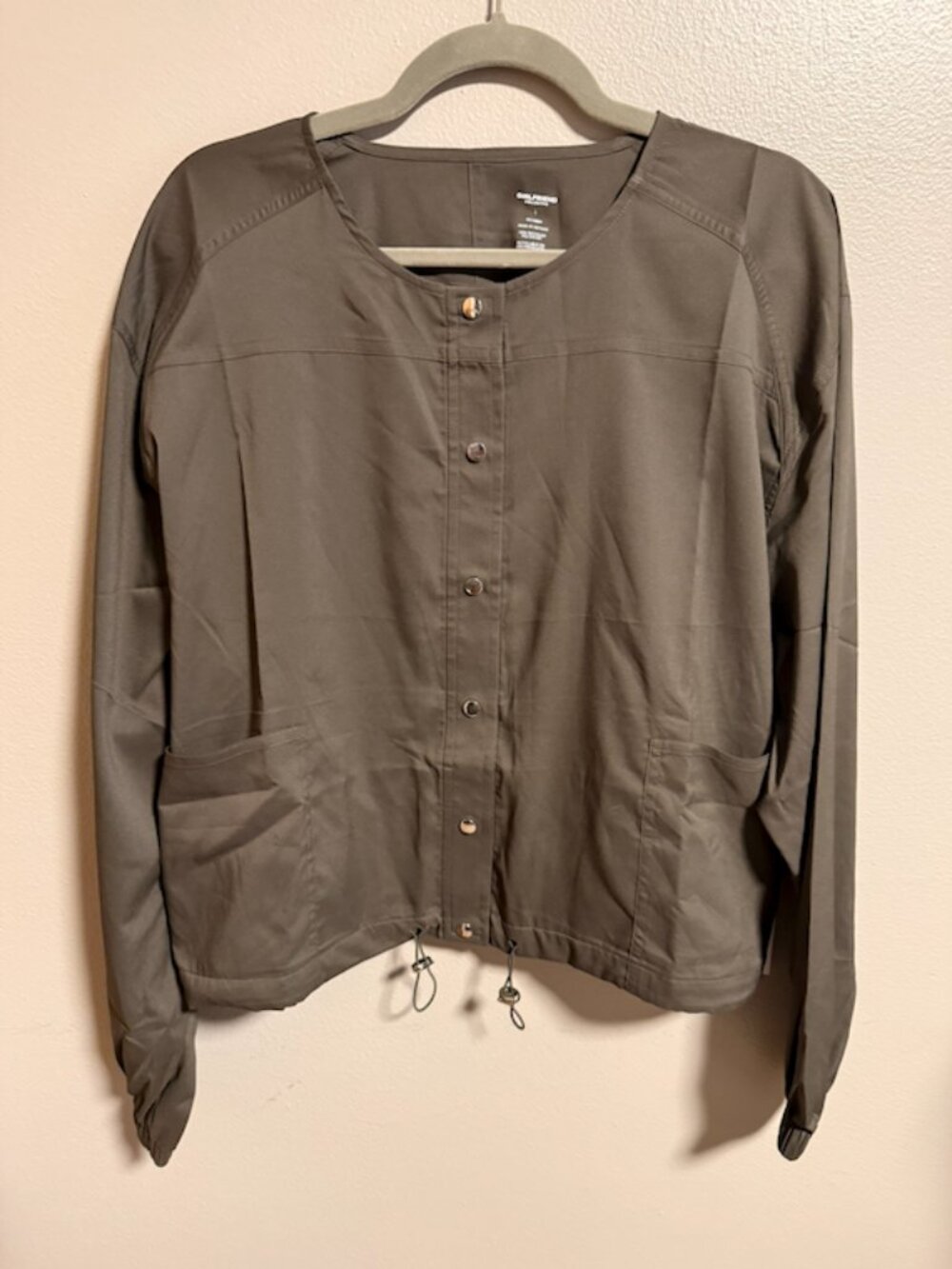 NWT Girlfriend Collective Button-Up Shirt Size Large